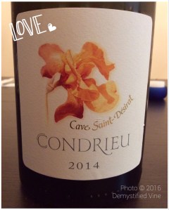 McInerney inspired me to try Condrieu!
